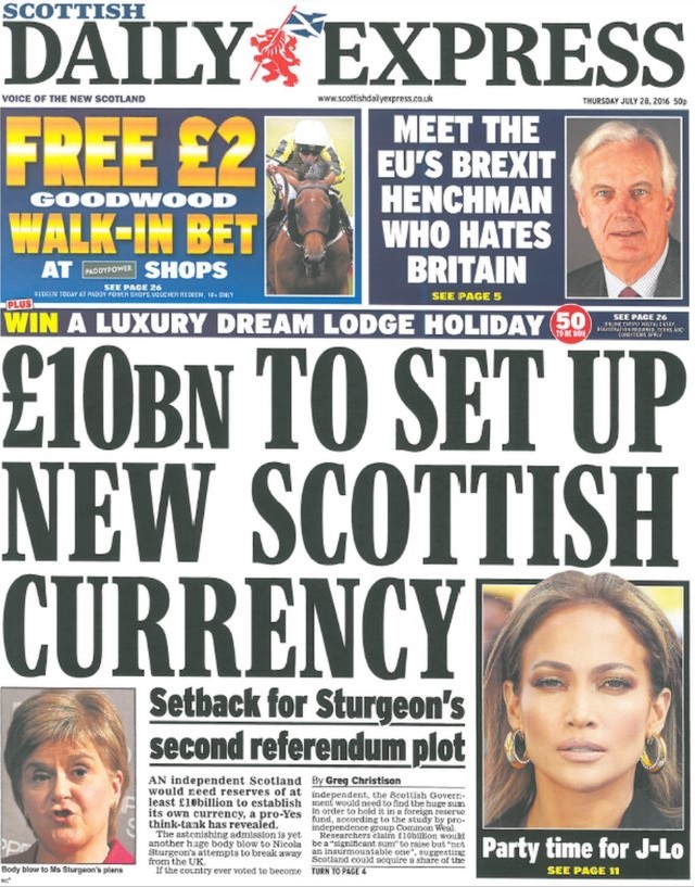 Express Front Page